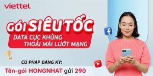 Các gói data Siêu Tốc Viettel