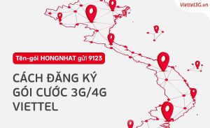 Cách đăng ký gói cước 3G/4G Viettel