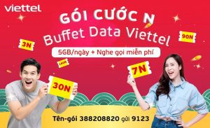 Tổng hợp các gói buffet data Viettel mới ra mắt 2022