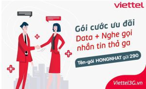 Tổng hợp gói cước Ưu đãi Data Viettel kèm nghe gọi